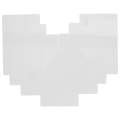 Miniatyrbillede 1 af 2: 100 blanke metal kort Dye-Sublimation Metal visitkort tykke visitkort (8,4X5,6cm, hvid)