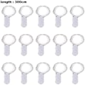 Miniatyrbild 2 av 5: Sagoljus, 30 LED-lampor, 3 meter, batteridriven, för bröllop, gör-det-själv, fest, jul, 15-pack