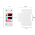 Miniatyrbild 2 av 4: SVP-918 Dubbel display LED automatisk återställningsbar justerbar inrushströmbegränsare 40A 220V