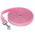 Nylon hundkoppel, 2 cm x 3 meter rosa färg KrX