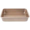 Miniatyrbilde 1 av 2: Rektangulær bakepanne rektangulær kake kjeks bakeform gjenbrukbar bakepanne (22.00X17.00X4.50CM, som vist på bildet)