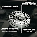 Miniatyrbild 2 av 5: Fidget Coin Slider Coin Toy Bärbar Metall Fidget Slider Haptisk Mynt Ångestgåva