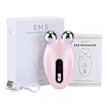 Miniatyrbild 2 av 4: Ems ansiktsmassager rulle mikroström ansiktslyftningsmaskin（Vit）