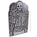 Miniatyrbillede 2 af 2: Halloween gravsten skelet gravsten hjemsøgt hus sten horror rekvisitter fest dekoration (som vist på billedet)
