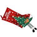 Miniatyrbild 2 av 2: Jultema julstrumpehänge julgransprydnader julgodispåse (46X25,5cm, flerfärgad 4 st)