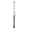 Miniatyrbillede 1 af 2: Bilantenne radiosignalantenne bilantenne reservedele egnet til bil SUV (28,00X1,20X1,00CM, sort)