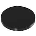 Miniatyrbild 2 av 2: Obsidian Divination Mirror Obsidian Mirror Meditation Dekoration Sovrum Vardagsrum (6X6X1CM, Svart)