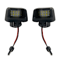 Miniatyrbillede 1 af 5: 2x LED-nummerpladelys til Navara D40 2007-2019 26510-zp50a