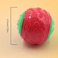 Miniatyrbild 3 av 4: Squeaky leksak bollar för hundar i gummi, hållbara studsande tuggbollar för valpar att leka med utomhus