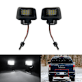 Miniatyrbillede 4 af 5: 2x LED-nummerpladelys til Navara D40 2007-2019 26510-zp50a