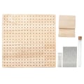 Miniatyrbild 1 av 5: Boutique Trävirke Virkning Blockeringsbräda Stickning Blockeringsmatta Med Stångstift För Stickning Virkning