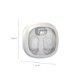 Miniatyrbild 3 av 5: Trådlösa öronsnäckor Bluetooth 5.3-hörlurar med digital LED-intelligensdisplay, inbyggt mikrofonheadset för träning, spel, löpning 20240392（Svart）