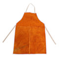 Miniatyrbillede 1 af 2: 1 stk. antiskrid svejseforklæde i okselæder, isoleret svejseforklæde, arbejdsforklæde (92X60CM, orange)