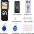Miniatyrbilde 5 av 5: Nfc Rfid-kortkopiererleser-skriver, nfc Smart Card Reader Writer Rfid Copier, engelsk versjon Icopy X100 Nfc Id Ic Reader（Svart）
