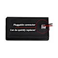 Miniatyrbild 3 av 5: DC 8V-100V DC Batterispänningsmätare Kapacitetsindikator Effektmätare 12V 24V 48V Litiumblybatteri För 6133A LCD-batteri 1st