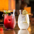 Miniatyrbillede 2 af 4: 10 stk. Cocktail Omrørringspind Drik Omrør Swizzle Sticks Bar Strå Cocktail Drinks Blanding Stang