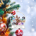 Miniatyrbillede 2 af 4: The ERAS Tour 2023 Ornament, Swiftea Taylor ERAS Album, Personlig Julebryllup Ferie Ornament
