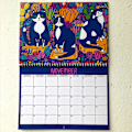 Miniatyrbild 4 av 4: 2024 K-itty Kalender Månadskalender Väggkalender