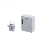 Miniatyrbild 1 av 5: Smart elektroniskt lås osynlig sensor skåp lås smart dörrlås digital IC-kort låda garderob hårdvara 1set