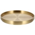 Miniatyrbillede 2 af 2: Tekop underkop, kontortekopholder, tekop opbevaringsbakke, retro underkop (7.50X7.50X0.80CM, guld)