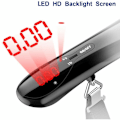 Miniatyrbild 2 av 5: Elektronisk bagagevåg Bärbar digitalvåg Max 50kg/110lb Vågen med tareringsfunktion och LED-bakgrundsbelyst display för post/resor/shopping/hem/utomhus