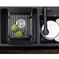 Miniatyrbild 5 av 5: Justerbar diskställ i rostfritt stål för diskbänk, diskställ för diskbänk, förvaring i köket, diskställ