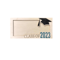 Miniatyrbillede 1 af 4: 2023 Ny Pengeholder Til Graduering, Gave Til 2023, Tilpasset Gave Til College, College Pengeholder, Tilpasset Kontantholder, Personlig Gave（Blå）