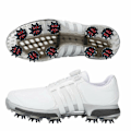 Miniatyrbillede 4 af 4: 2023 Nye 14-Styks Sorte og Røde Golfsko Spikes med Nemme at Bruge Nøglehuller, Primære Spring-Flex Trækkraftelementer og Dobbelt Hårdhedskonstruktion