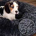 Miniatyrbillede 3 af 5: (60cm Mørkegrå) Rund Kurv Hundemadras Kattemadras Donuts