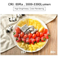 Miniatyrbild 4 av 5: J-typ 118mm 30W dimbar dubbeländad R7S 118mm LED-lampor (J118 300W halogenlampbyte), J118 R7S LED-lampor för taklampa