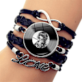 Miniatyrbild 3 av 5: Taylor Swift Armband Taylor Swift Vinyl Record Läderarmband Europeiska Och Amerikanska Handtillbehör - Jxlgv（JY008741-16）