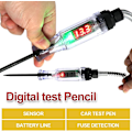 Miniatyrbilde 4 av 4: Elektrisk krets tester 6-24v krets tester elektrisk spenning tester krets probe penn med test lys bærbar bil spenning krets diagnostikk verktøy F