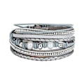 Miniatyrbillede 1 af 5: Leopard læderarmbånd til kvinder - Flerlags magnetisk spænde bangle - Jxlgv