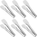 Serveringstänger Kökstänger, buffétänger, serveringstång i rostfritt stål, små tänger 6-pack (7 tum)