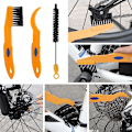 Miniatyrbild 2 av 5: FlkwoH Cykelrengöringsverktyg 7 st Multifunktion Cykelborste Kit för Kedja Vevarm Däck Kedjehjul Smuts