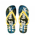 Miniatyrbild 2 av 4: Herr Casual Beach Flip Flops Lättvikt Mjuk Halkfri Design Hållbar och Bekväm för Poolside BBQ eller Något Tillfälligt Tillfälle (9 Tum)