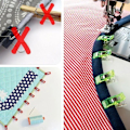 Miniatyrbild 5 av 5: 10-pack DIY lapptäcke fotöverdrag flerfärgade plastklämmor fåll syverktyg sytillbehör hantverk syklämmor (slumpmässig färg)