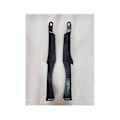 Miniatyrbillede 4 af 5: 1 par kofangerfyld forlygte nederste trim til 2.7l 4.0l 2005-2011 spray sort 52513-04901 5251（sort）