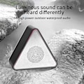 Miniatyrbild 5 av 5: Bärbar Bluetooth-högtalare RGB-lampor Utomhus Tung subwoofer Ljud Med Stor Volym（Svart）