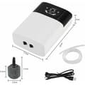 Miniatyrbild 4 av 5: Akvarieluftpump Bärbar Akvarieluftpump USB Syrepump Mute Akvarieluftpump Syrepump 2×3L/Min Flöde 2 Uttag