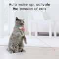 Miniatyrbild 4 av 5: Elektrisk automatisk smart katt rörelseaktiverad rolig krage laser interaktiv leksak katt interaktiv själv hej katt leksak gåva