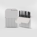 Pikkukuva 2 / 5: 40 kpl Phonak-kuulokojeen korvavahan suojasuodatin puhdistustyökalu lisävarusteet Kuulokoje Cerustop Wax Guards Widex, Unitron Wuqx（5pack(40kpl)）