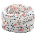Miniatyrbild 5 av 5: Vår/höst/vinter Bufandas Bomull Lic Baby Lovely O Ring Scarf rutnät grå
