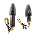 Miniatyrbilde 4 av 5: Universal 12v motorsykkel blinklys foran og bak blinkende halogenlys blinklys