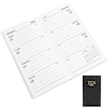 Miniatyrbilde 2 av 2: Engelsk timeplanblokk notatbok Engelsk notatbok jenter timeplanblokk (17,3X9,6CM, svart)