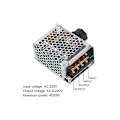 Miniatyrbild 3 av 5: Full gap dimming konstant temperaturregulator AC 220V 4000W hög effekt SCR elektronisk spänningsregulator regulator