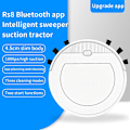 Miniatyrbild 5 av 5: Intelligent Sweeping Robot Lazy Home Cleaning Machine APP Control Auto Vacuum Cleaner Small Appliance Gift（Vit）