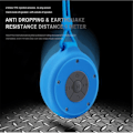 Miniatyrbild 4 av 5: Bluetooth-duschhögtalare Handsfree-högtalartelefon med inbyggd mikrofon Dedikerad sugkopp för duschar Bluetooth 5.0 IP64（Blå）