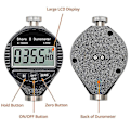 Miniatyrbillede 2 af 5: 0-100hd Shore D Hårdhed Durometer Digital Durometer Skala Med Stort Lcd Display Til Gummi, Plast