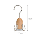 Miniatyrbillede 5 af 5: Bælte med kroge - Praktisk slipsholder til bælter, håndtasker, smykker, tørklæder, halskæder（Lys, mørk farve）